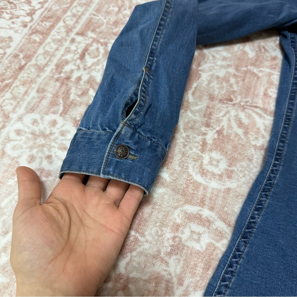 Y2K Long Denim Top by C’est Toi - Picture 9 of 10